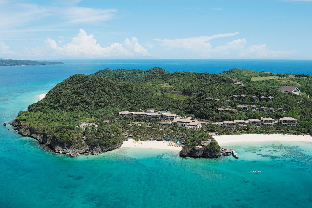 Shangri-La Boracay Exterior photo Aerial view of the island